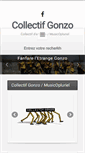 Mobile Screenshot of collectifgonzo.fr